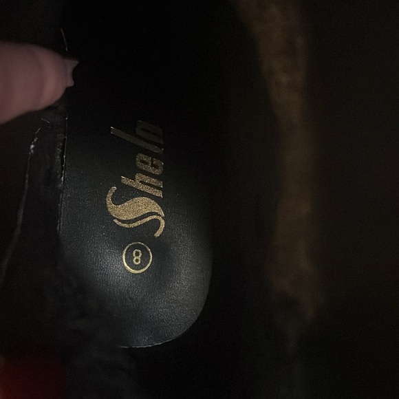 SHEIN black booties - Picture 7 of 8